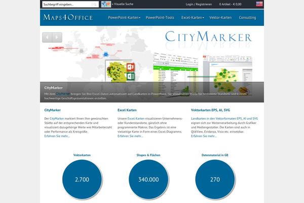 Site using WordPress Thumbnail Slider plugin