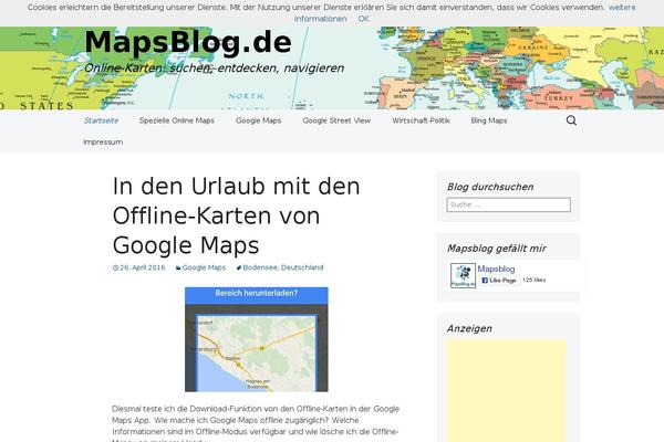 Site using Wp Cookie Choice plugin
