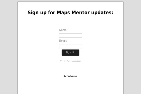 mapsmentor.com site used Storied
