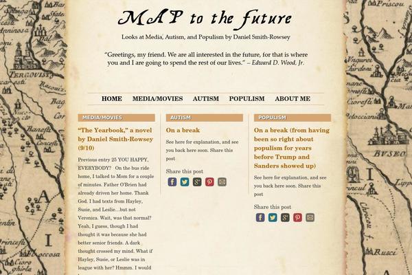 Map theme site design template sample