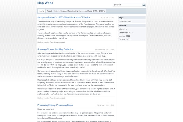 mapwebs.com site used Blue-pix-100
