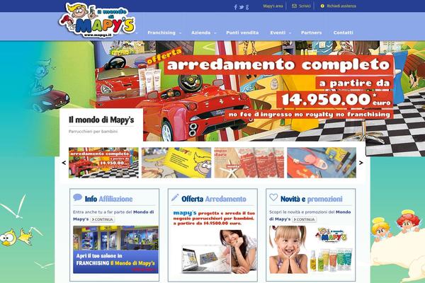 Memento theme site design template sample