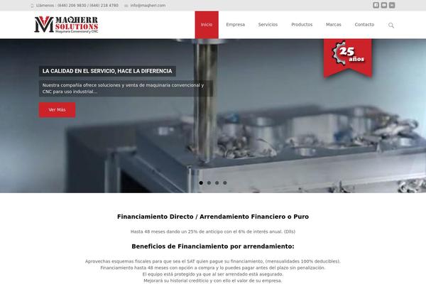 Site using TemplatesNext ToolKit plugin