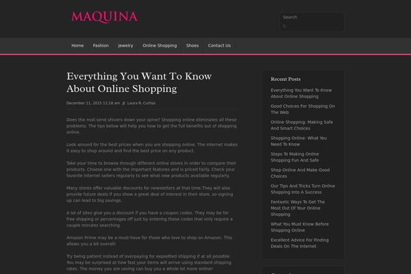 Bandana theme site design template sample