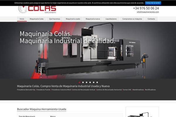 maquinariacolas.com site used Nalleto
