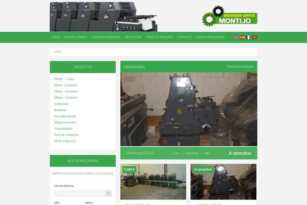 Listings theme site design template sample