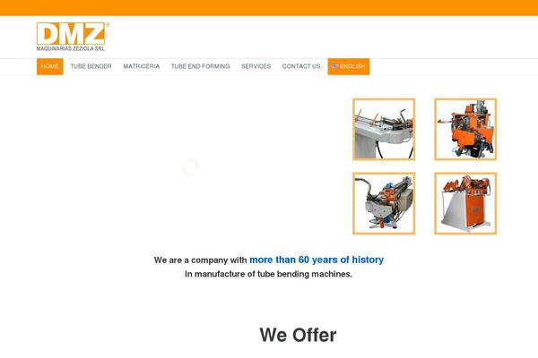 maquinariaszeziola.com site used Dt-the7_v.4.2.3.1