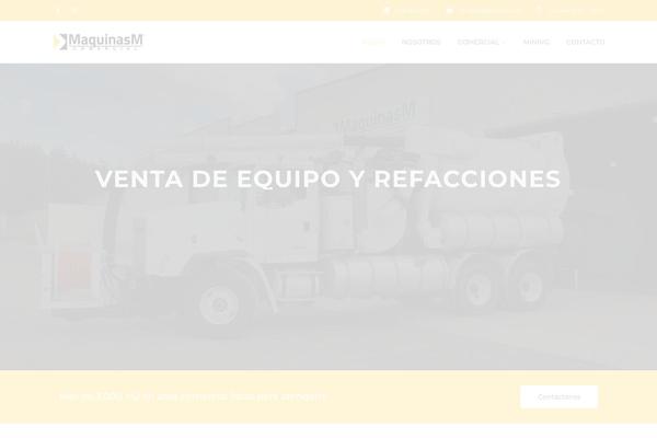 Construct theme site design template sample