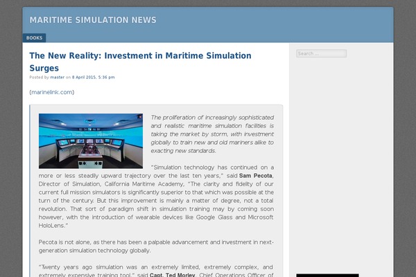 mar-sim.com site used Jac2016