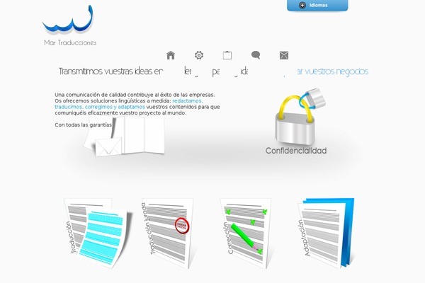 Enterprise Lite theme site design template sample