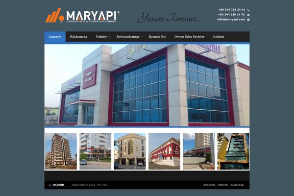 Alpha theme site design template sample