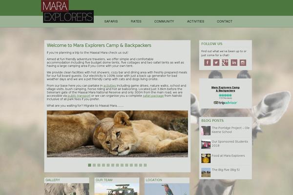 Bigfoot theme site design template sample