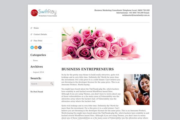 marafamily.info site used Andrina theme