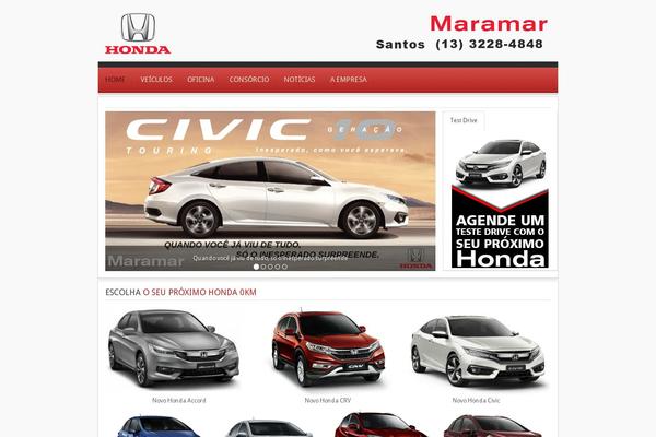 Revista theme site design template sample