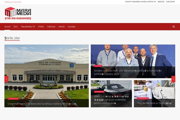 Magazilla theme site design template sample