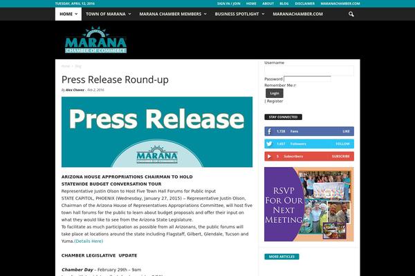 NewsMag theme site design template sample