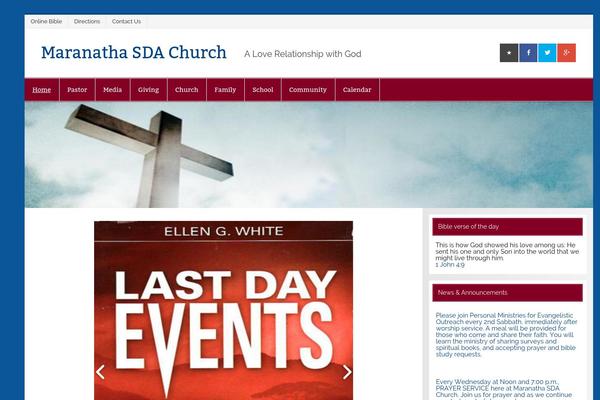 Site using Continuous announcement scroller plugin