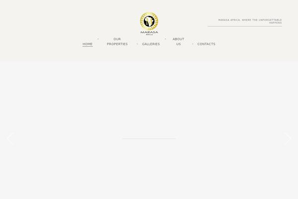 Hotel theme site design template sample