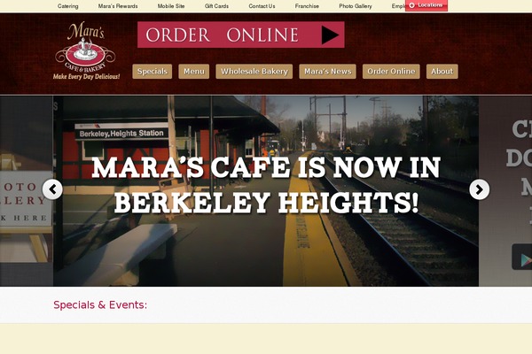Site using Easy-restaurant-menu-manager plugin