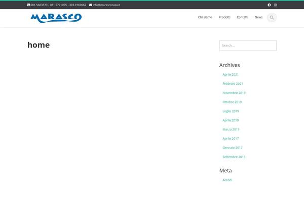 Ascent theme site design template sample