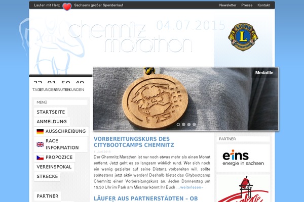 Site using Responsive Slider plugin