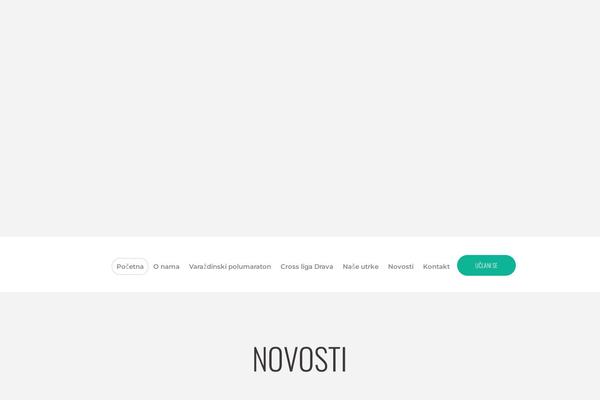 RunCrew theme site design template sample