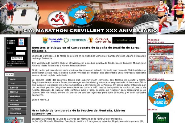 marathoncrevillent.com site used GreenPoint Milanda