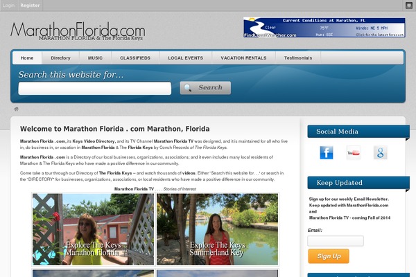 marathonflorida.com site used Vantage1
