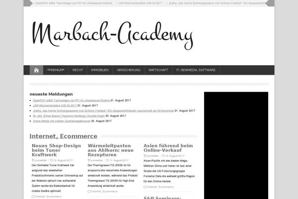 marbach-academy.de site used Happenstance-premium