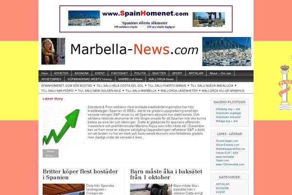 marbella-news.com site used Magazine Basic
