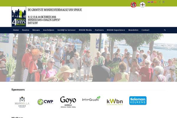 Enfold-child theme site design template sample