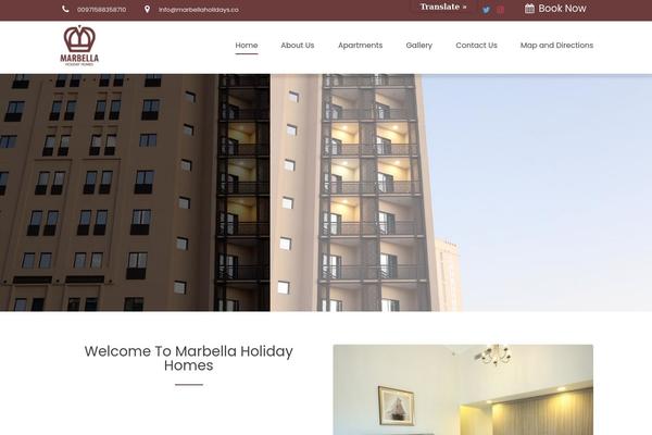 Site using Sohohotel-booking plugin