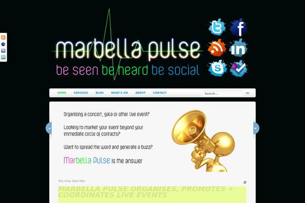 Delegate theme site design template sample