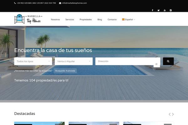 Site using Realteo plugin
