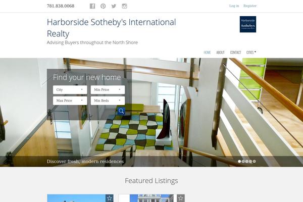 Chicago theme site design template sample