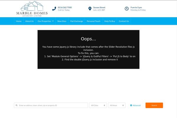 Houzez theme site design template sample