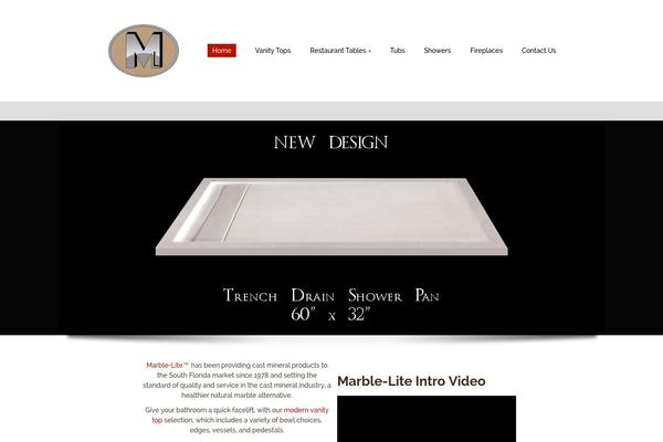 Zinc theme site design template sample