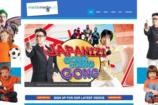 Bigbang theme site design template sample