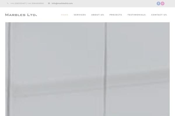 Bridge theme site design template sample