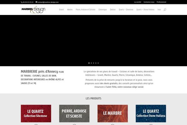 Anthem theme site design template sample