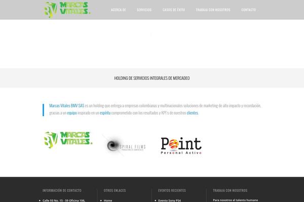 Central theme site design template sample