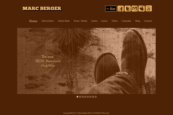 Site using GigPress plugin