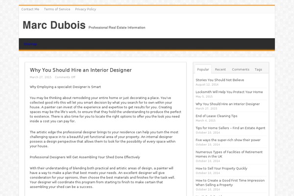 Sahifa theme site design template sample