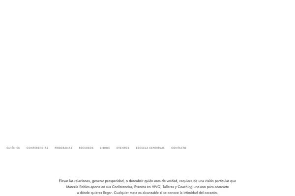 marcelarobles.com site used Samadhi