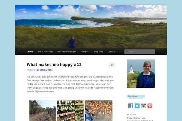 Site using Blossomthemes-instagram-feed plugin
