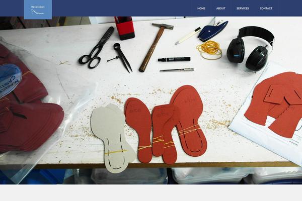Frost theme site design template sample