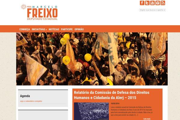 Site using Eletro Widgets plugin