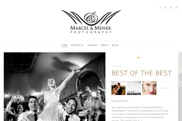 Camera7 theme site design template sample