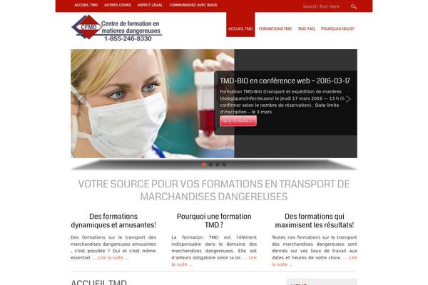 Small Business theme site design template sample