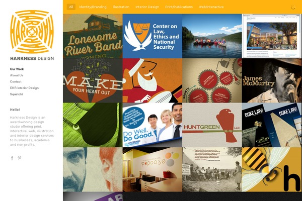 Ink theme site design template sample